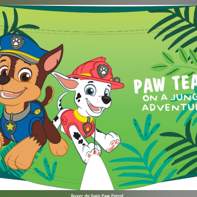 Boxer de bain paw patrol 1