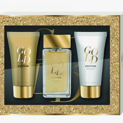 Coffret cadeau pour femme gold