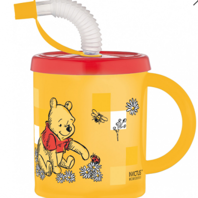 Mug winnie l ourson avec paille